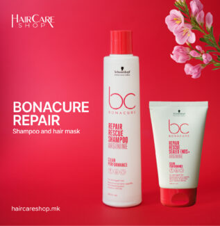 bonacure repair shampoo and serum